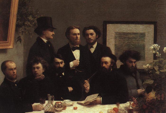 Henri Fantin-Latour The Corner of the Table china oil painting image